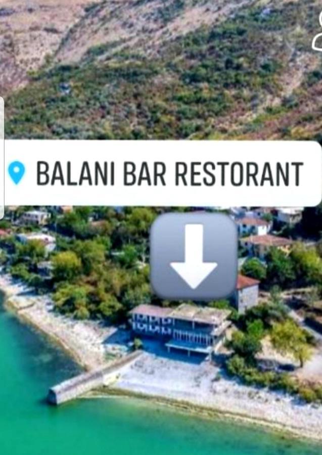 Rooms Lake View Balani Restaurant Shkodër Eksteriør billede